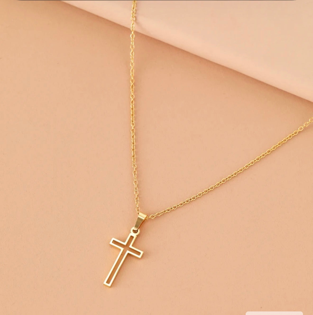 #3 & #4 chaîne pendentif en croix