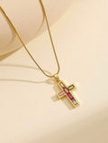 #1 Chaine avec pendentif en croix